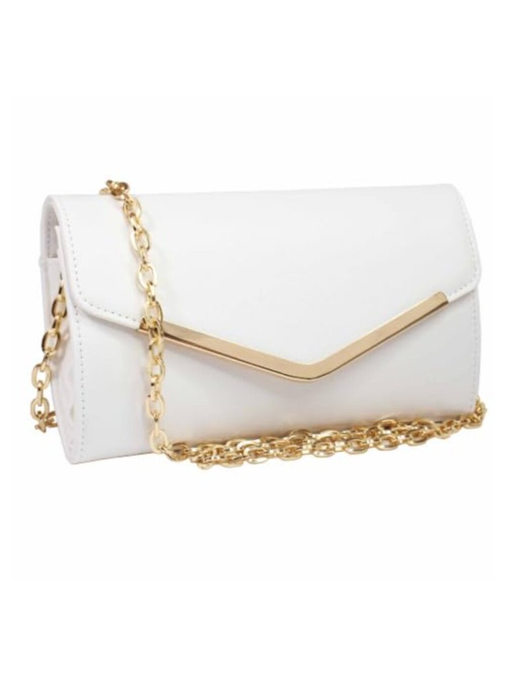 Envelope Clutch Purse with Detachable Chain Evening Handbag Wedding Party Bag
